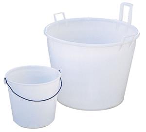 Tubs and buckets